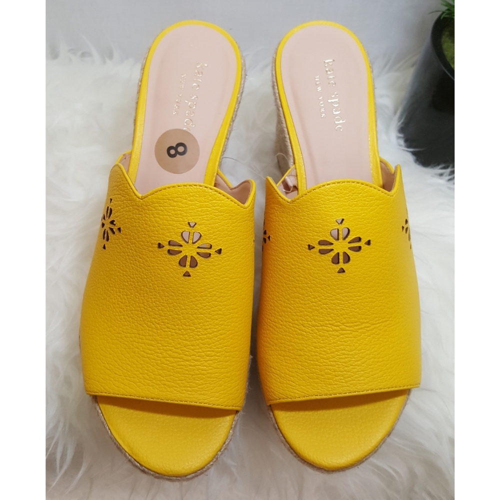 Kate Spade 🌻 Espadrille Tenley Wedge Mule Sandal